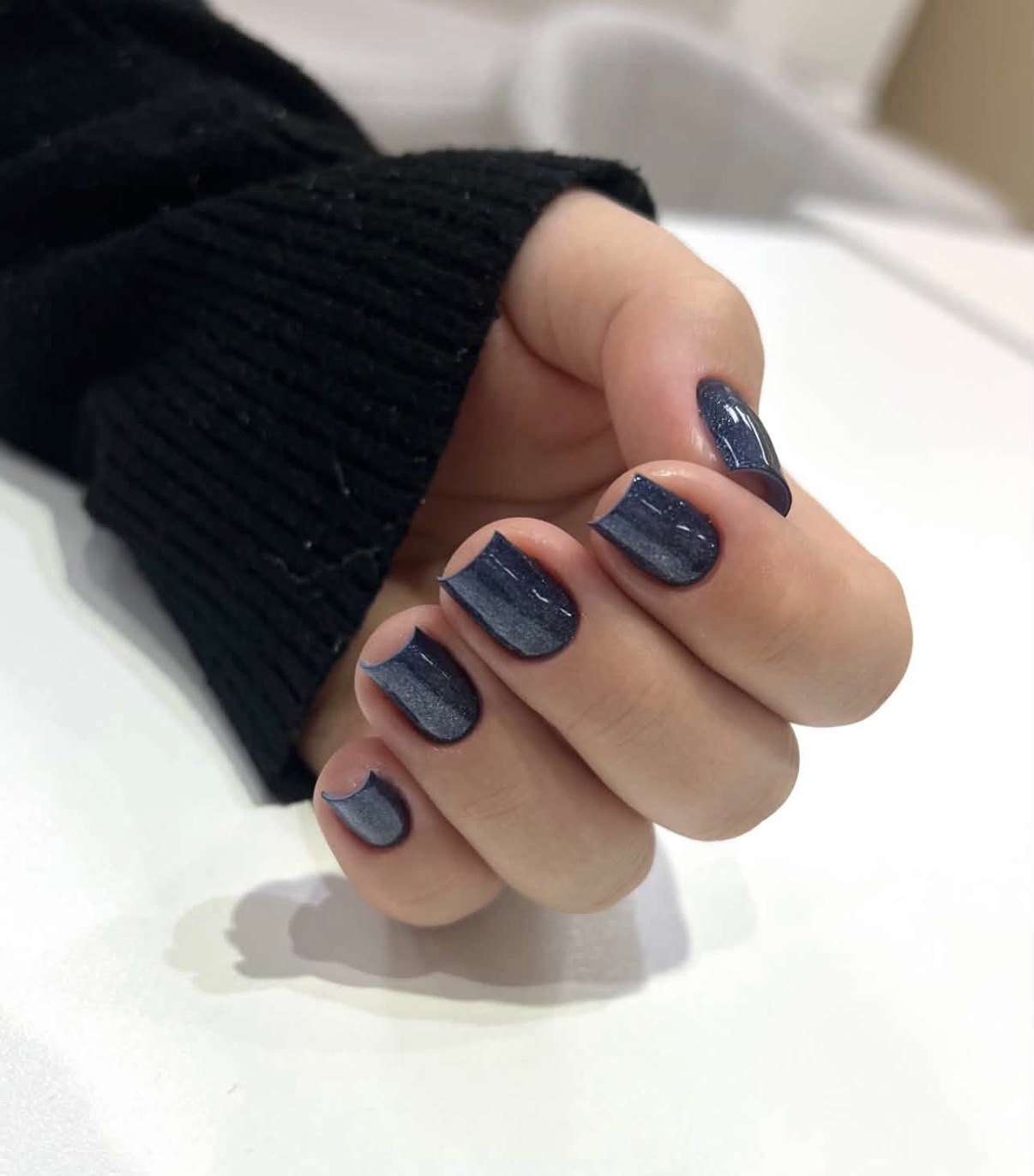 Blindagem com acabamento azul metálico